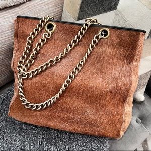 Maurizio Taiuti Ectra Cow Hide Tote